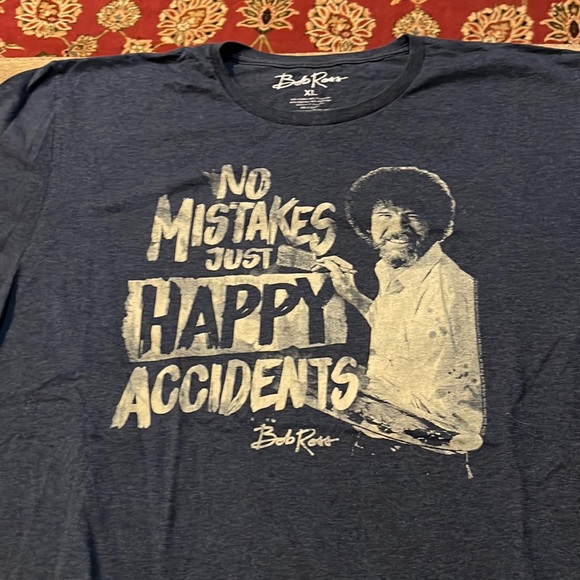 Bob Ross Other - Bob Ross Blue T-shirt Size XL